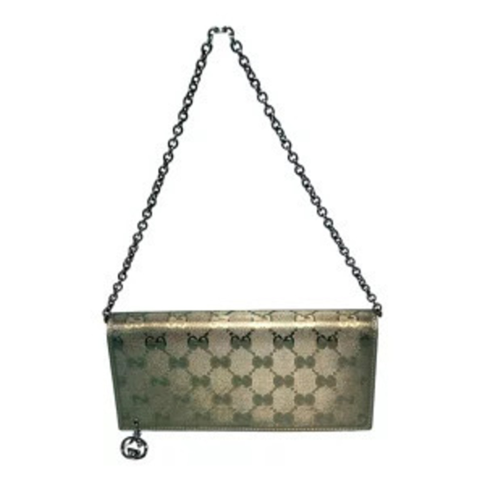 Gucci Guccissima Chain Wallet Bi fold
